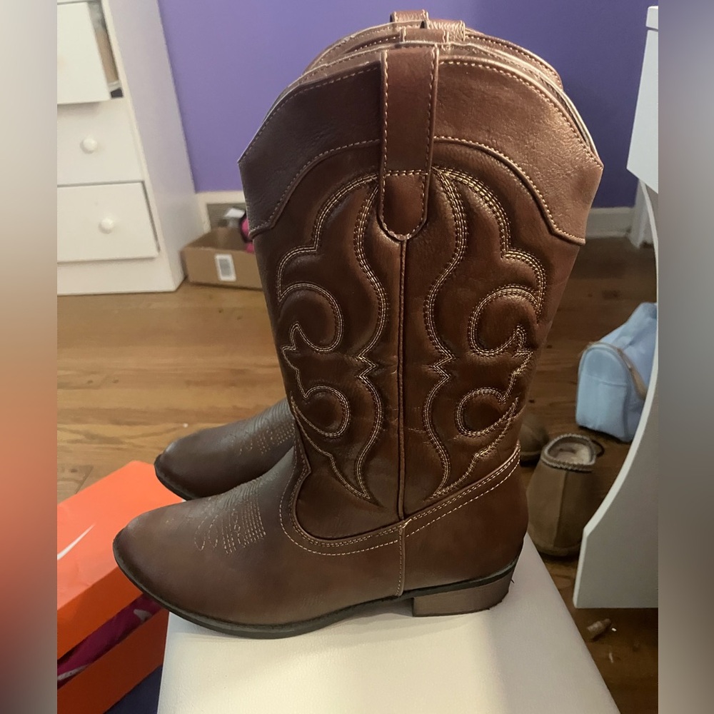 Cat & Jack Brown Kids Boots